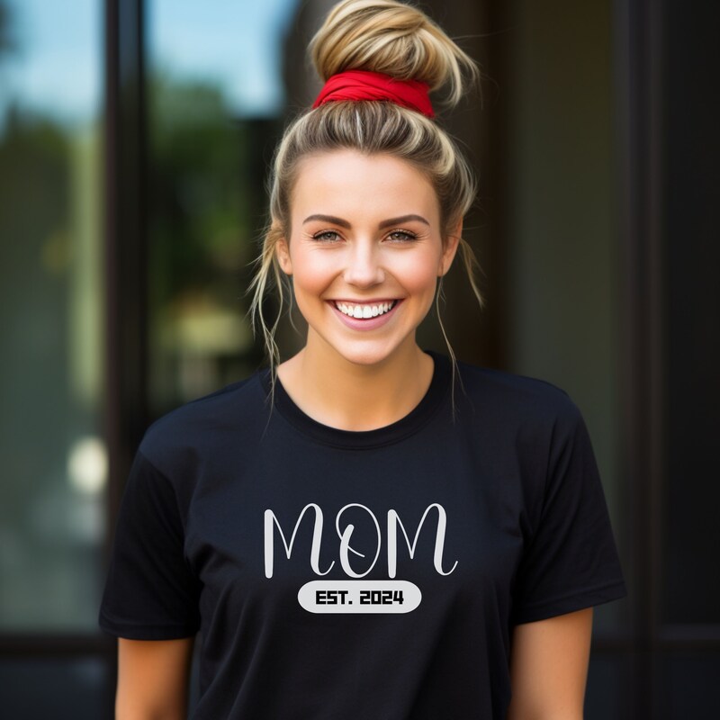 Mom to Be Tshirt,Expectant Mother shirt,Gift for expecting Mom from expecting Dad,New Mom gift,Future Mom gift option B